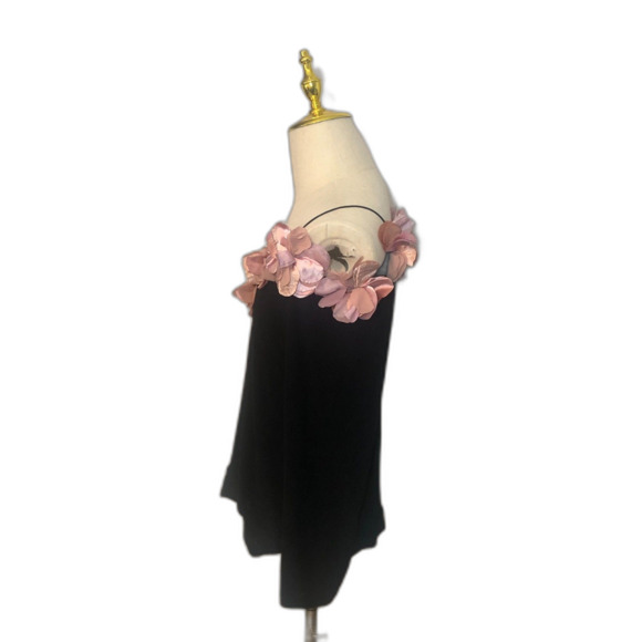 Vintage Paradyz Blouse XL Off Shoulder Long Sleeve Floral Flowy - Picture 4 of 10